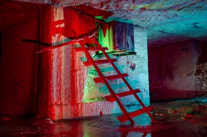 carrières de Mery sur oise, urbex, strobisme